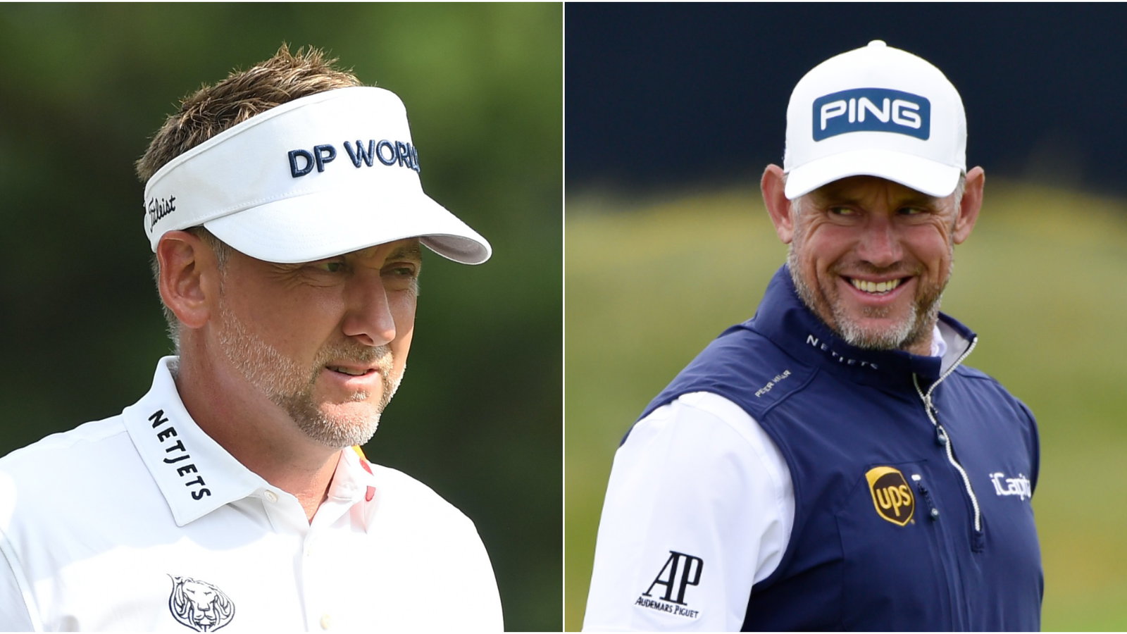 Ian Poulter hands over $100 note after losing football bet with Lee Westwood